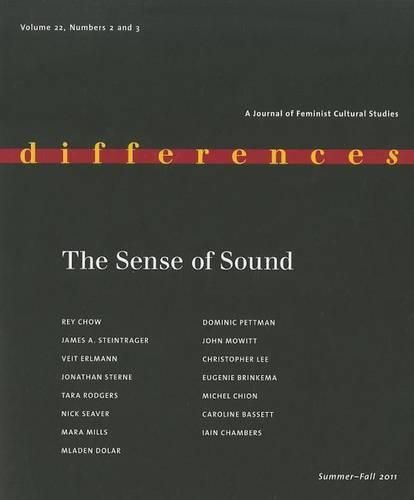 Cover image for The Sense of Sound