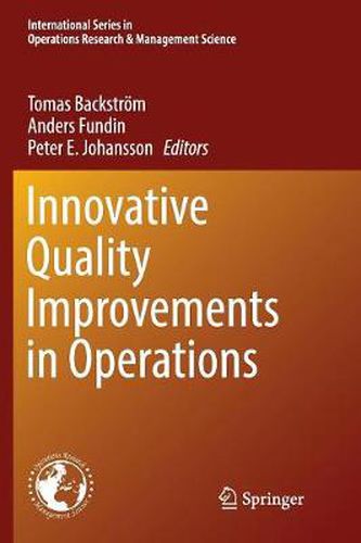 Cover image for Innovative Quality Improvements in Operations: Introducing Emergent Quality Management