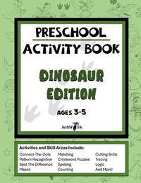 Cover image for Preschool Activity Book - Dinosaur Edition
