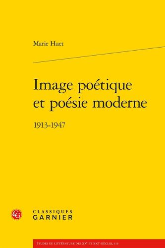 Cover image for Image Poetique Et Poesie Moderne