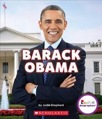 Cover image for Barack Obama: Groundbreaking President