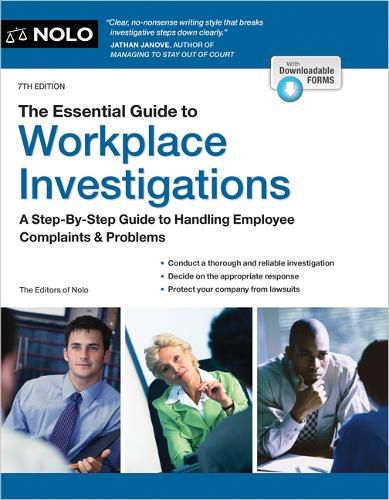 Cover image for The Essential Guide to Workplace Investigations