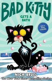 Cover image for Bad Kitty Gets a Bath