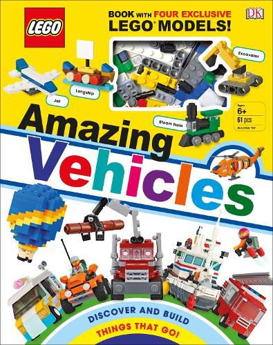 Cover image for LEGO Amazing Vehicles: Includes Four Exclusive LEGO Mini Models