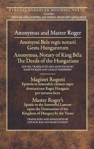 Cover image for Anonymus and Master Roger