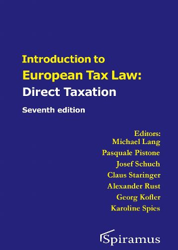 Cover image for Introduction to European Tax Law on Direct Taxation