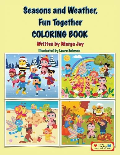 Cover image for Seasons and Weather, Fun Together Coloring Book