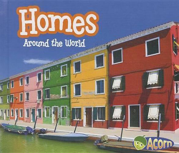 Cover image for Homes Around the World (Around the World)