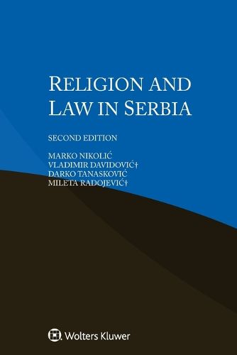 Cover image for Religion and Law in Serbia