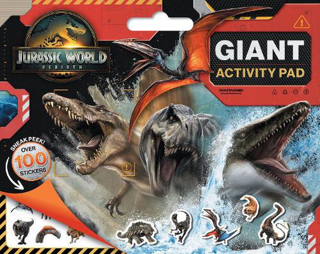 Cover image for Jurassic World Rebirth: Giant Activity Pad (Universal)