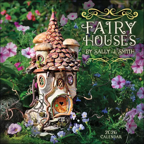 Cover image for Fairy Houses 2026 Wall Calendar