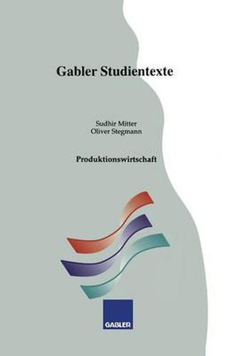Cover image for Produktionswirtschaft