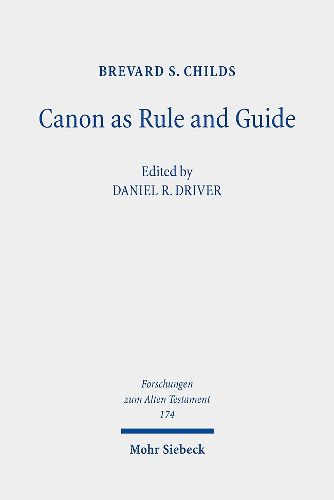 Cover image for Canon as Rule and Guide