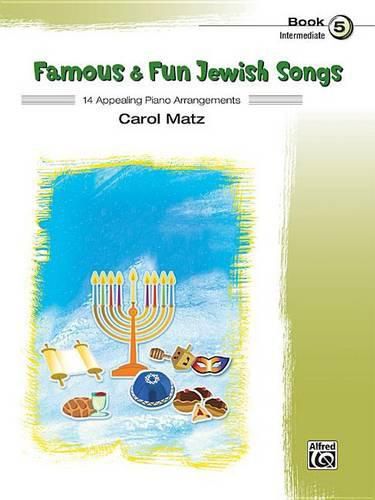 Cover image for Famous & Fun Jewish Songs 5