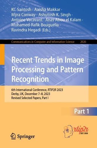 Cover image for Recent Trends in Image Processing and Pattern Recognition