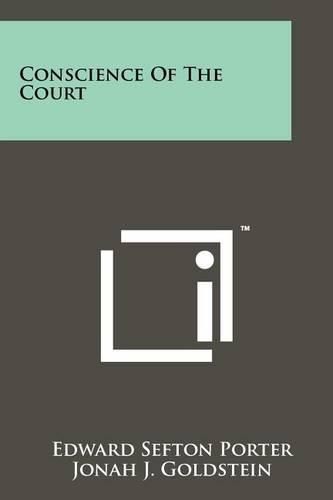 Cover image for Conscience of the Court