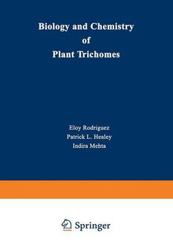 Cover image for Biology and Chemistry of Plant Trichomes