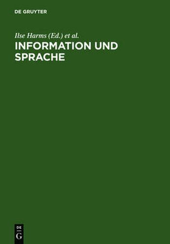 Cover image for Information und Sprache