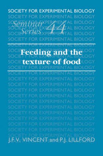 Cover image for Feeding and the Texture of Food