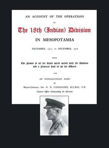 Cover image for Account of the Operations of the 18th (Indian) Division in Mesopotamia, December 1917 to December 1918