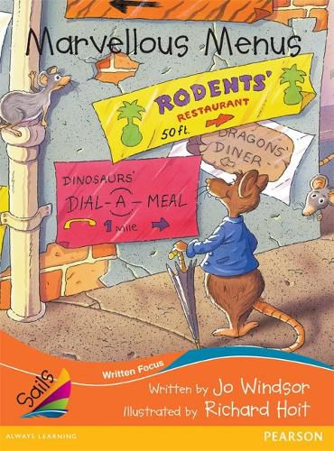 Cover image for Sails Fluency Orange Set 2: Marvellous Menus