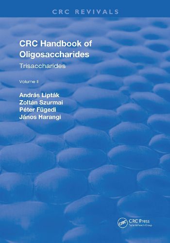 Cover image for Revival: CRC Handbook of Oligosaccharides (1990): Volume II