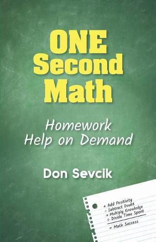 Cover image for One Second Math: Homework Help On Demand