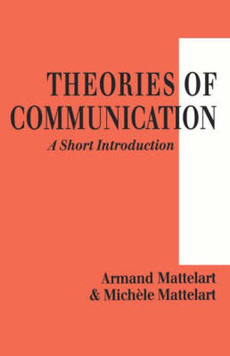 Cover image for Theories of Communication: A Short Introduction