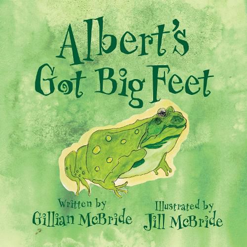 Cover image for Albert's Got Big Feet