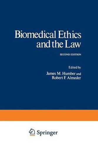 Cover image for Biomedical Ethics and the Law