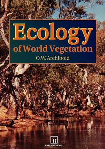 Cover image for Ecology of World Vegetation