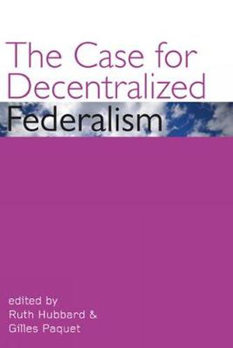 Cover image for The Case for Decentralized Federalism