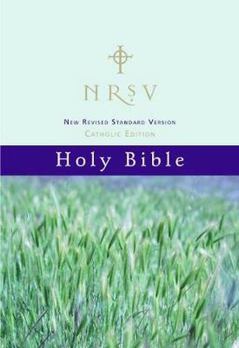 Cover image for NRSV, Catholic Edition Bible, Paperback, Hillside Scenic: Holy Bible