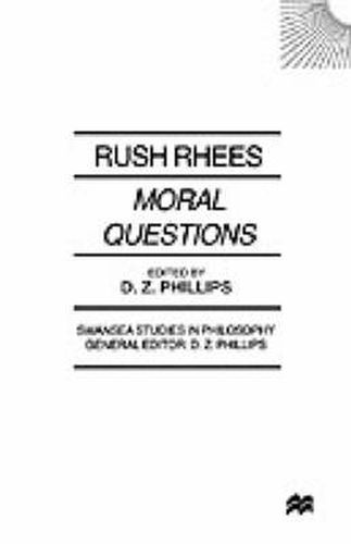 Cover image for Moral Questions: by Rush Rhees