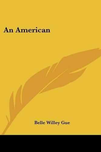 Cover image for An American