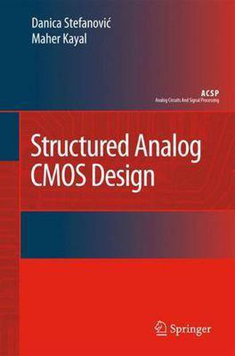 Cover image for Structured Analog CMOS Design