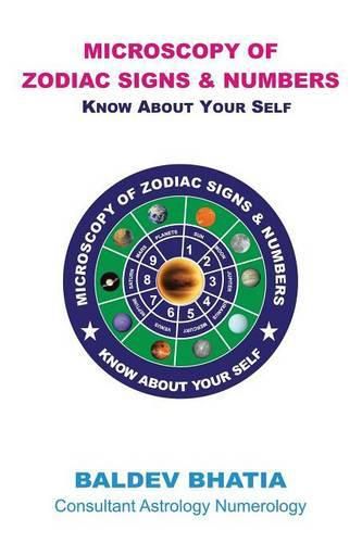 Cover image for Microscopy of Zodiac Signs and Numbers: Know About Yourself