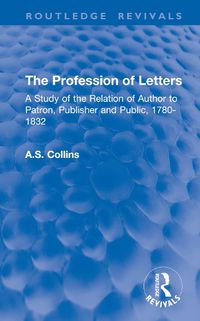 Cover image for The Profession of Letters