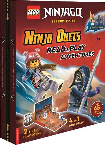 LEGO (R) NINJAGO (R): Ninja Duels (with Sora minifigure, Wolf Mask warrior minifigure, two-sided play scene, four mini-builds and over 65 LEGO (R) elements)