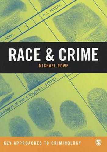 Cover image for Race & Crime