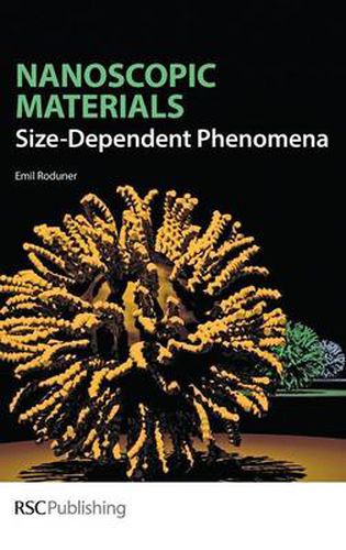 Cover image for Nanoscopic Materials: Size-Dependent Phenomena