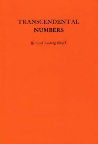 Cover image for Transcendental Numbers. (AM-16)