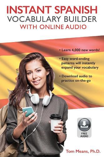 Cover image for Instant Spanish Vocabulary Builder with Online Audio
