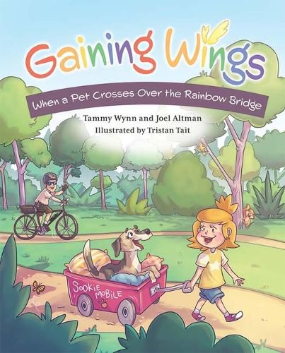 Cover image for Gaining Wings: When a Pet Crosses Over the Rainbow Bridge