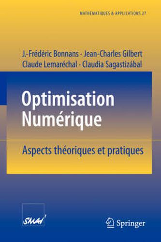 Optimisation Numerique: Aspects theoriques et pratiques