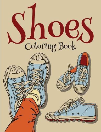 Cover image for Shoes Coloring Book (Fashion Coloring Book For Girls)