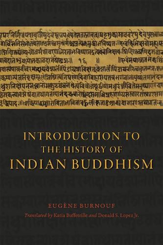 Introduction to the History of Indian Buddhism