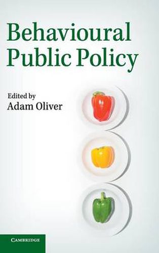 Cover image for Behavioural Public Policy