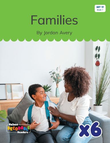 Cover image for Families x 6 (Set 17, Book 7)