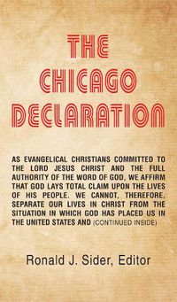 Cover image for The Chicago Declaration